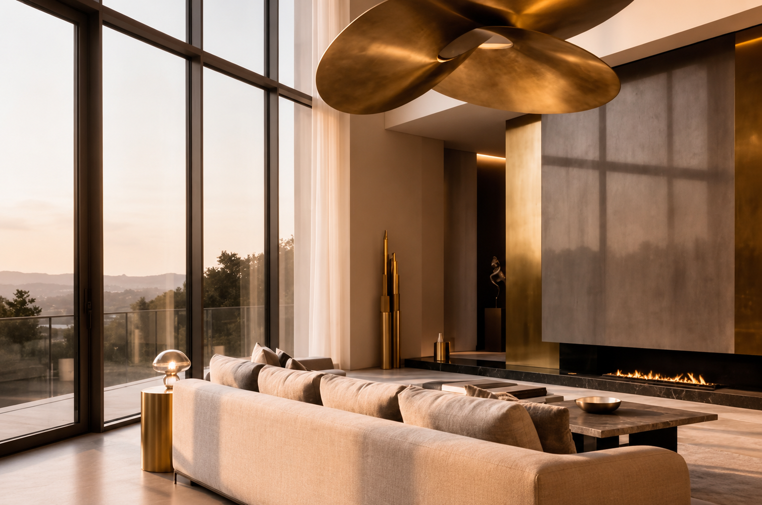 Modern luxury residential exterior elevation by Dream Planner